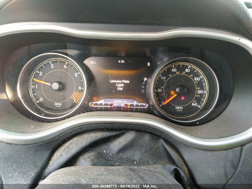 2015 JEEP CHEROKEE TRAILHAWK - 1C4PJMBB7FW666540