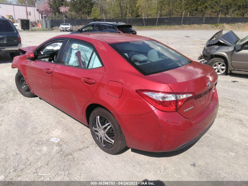 2015 TOYOTA COROLLA L/LE/S/S PLUS/LE PLUS - 2T1BURHE1FC455018