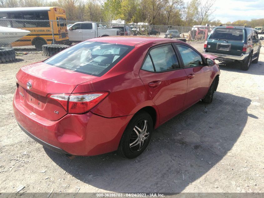 2015 TOYOTA COROLLA L/LE/S/S PLUS/LE PLUS - 2T1BURHE1FC455018
