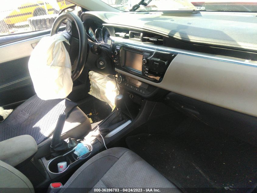 2015 TOYOTA COROLLA L/LE/S/S PLUS/LE PLUS - 2T1BURHE1FC455018