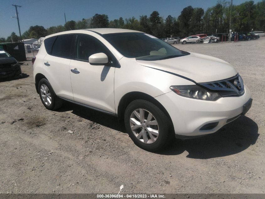 2014 NISSAN MURANO S - JN8AZ1MUXEW419141