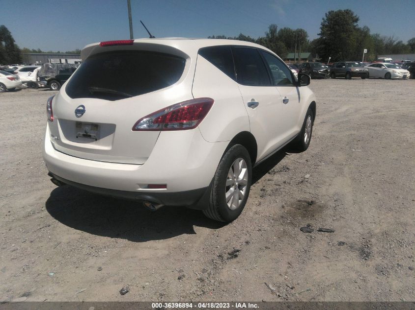 2014 NISSAN MURANO S - JN8AZ1MUXEW419141