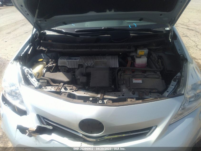 2013 TOYOTA PRIUS V TWO/THREE/FIVE - JTDZN3EU2D3258840