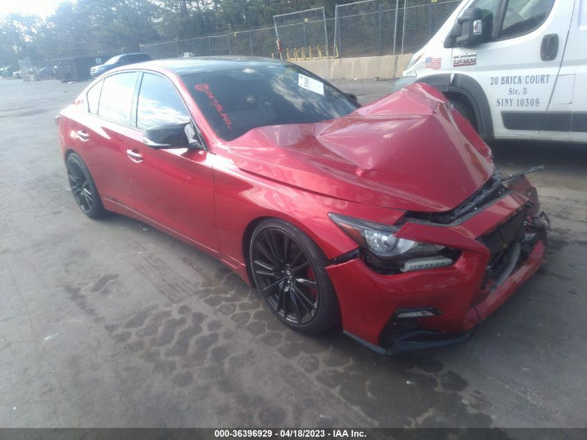 2019 INFINITI Q50 RED SPORT 400 - JN1FV7AR1KM800581