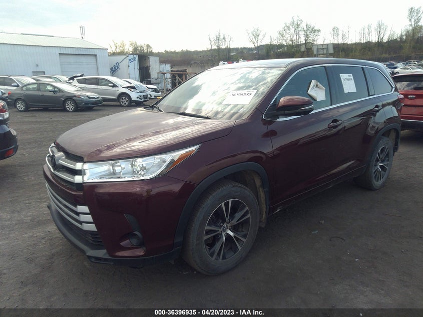 VIN 5TDBZRFH1JS911131 2018 TOYOTA HIGHLANDER LE