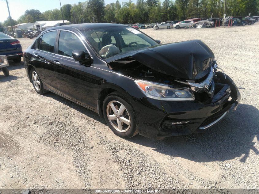 2017 HONDA ACCORD SEDAN EX - 1HGCR2F71HA150922