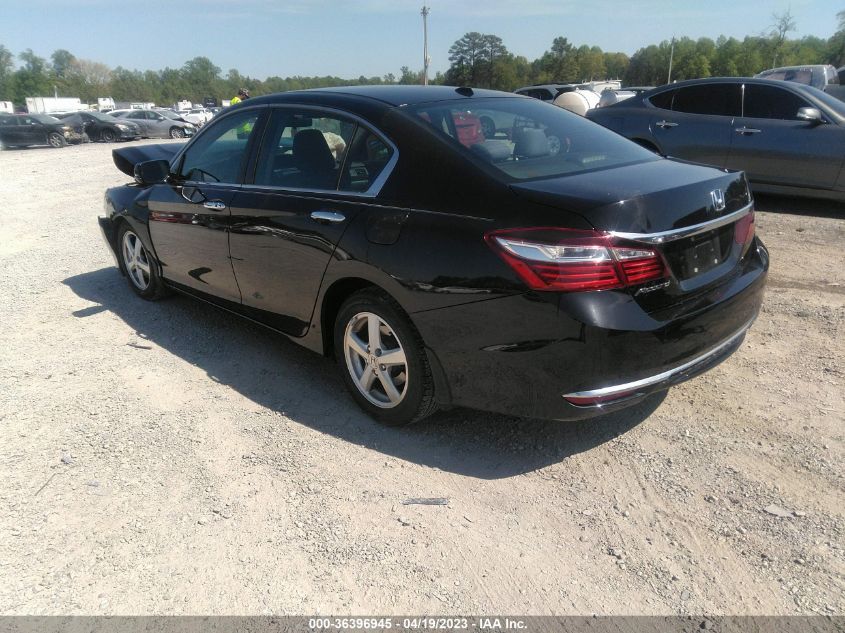 2017 HONDA ACCORD SEDAN EX - 1HGCR2F71HA150922