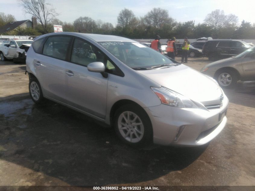 2014 TOYOTA PRIUS V TWO/THREE/FIVE - JTDZN3EUXE3316260