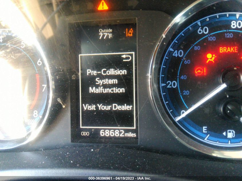 2018 TOYOTA COROLLA L/LE/XLE/SE/XSE - 2T1BURHE3JC029601