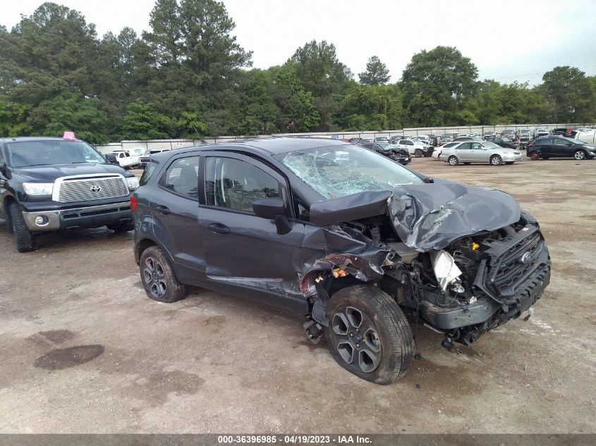 2021 FORD ECOSPORT S - MAJ3S2FE7MC438224