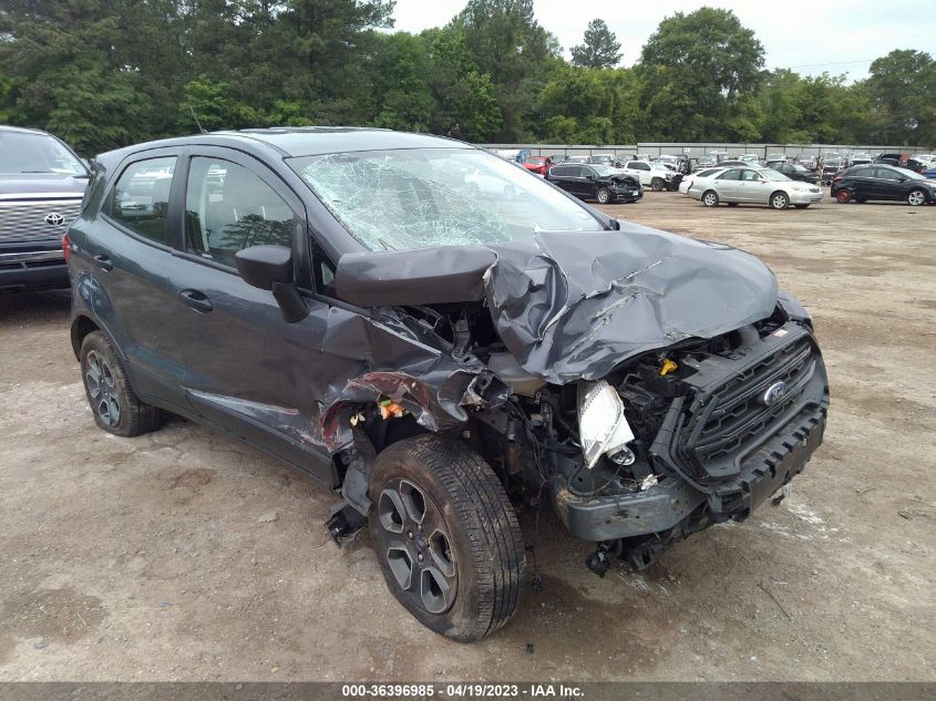 2021 FORD ECOSPORT S - MAJ3S2FE7MC438224