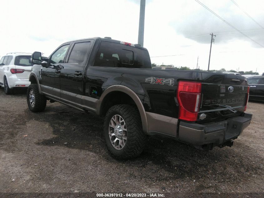 2022 FORD SUPER DUTY F-250 SRW XL/XLT/LARIAT - 1FT7W2BT3NEF56488