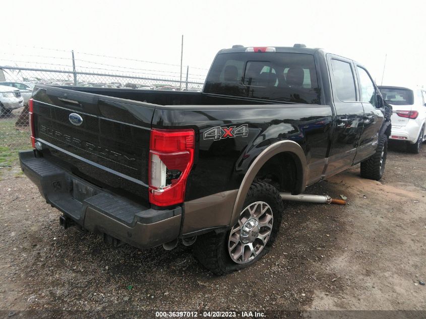 2022 FORD SUPER DUTY F-250 SRW XL/XLT/LARIAT - 1FT7W2BT3NEF56488