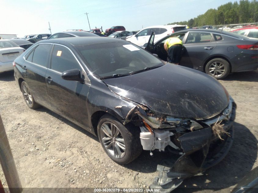 2015 TOYOTA CAMRY SE - 4T1BF1FK3FU492607