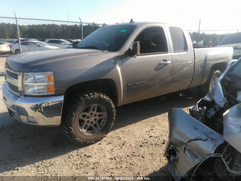 2013 CHEVROLET SILVERADO 1500 LT - 1GCRKSE73DZ215943