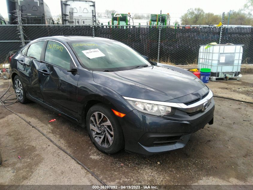 2017 HONDA CIVIC SEDAN EX - 19XFC2F71HE205413