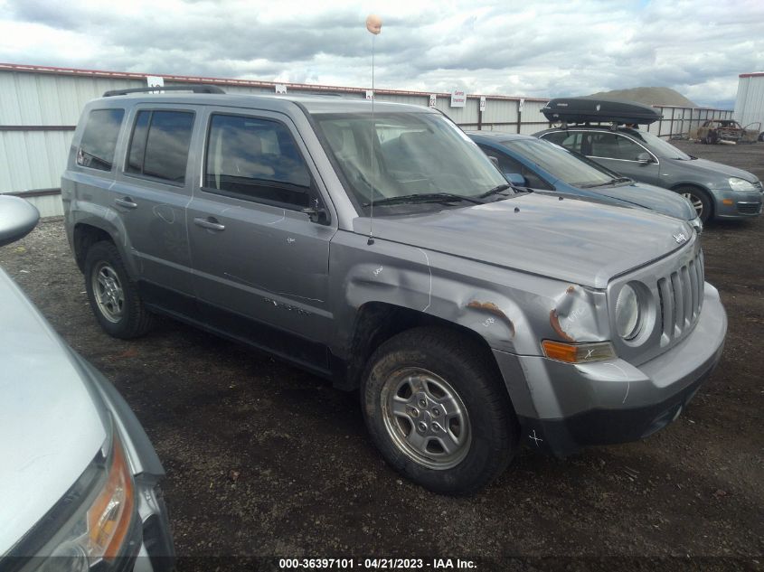 2015 JEEP PATRIOT SPORT - 1C4NJRBB8FD206433