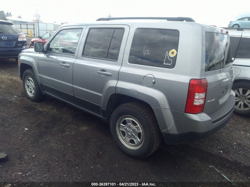 2015 JEEP PATRIOT SPORT - 1C4NJRBB8FD206433