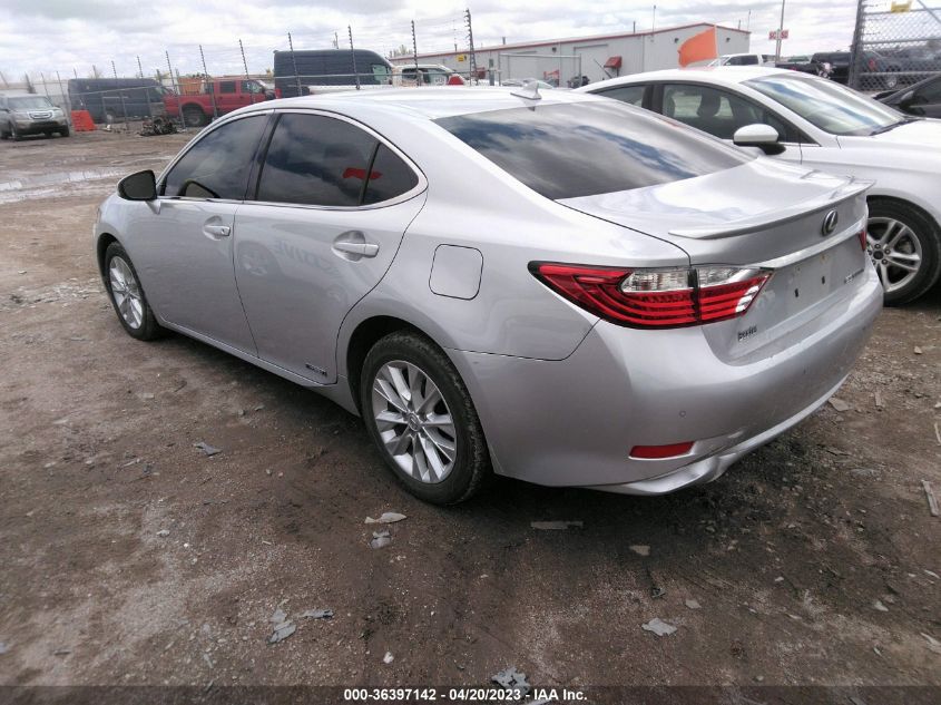 2013 LEXUS ES 300H HYBRID JTHBW1GG4D2006778