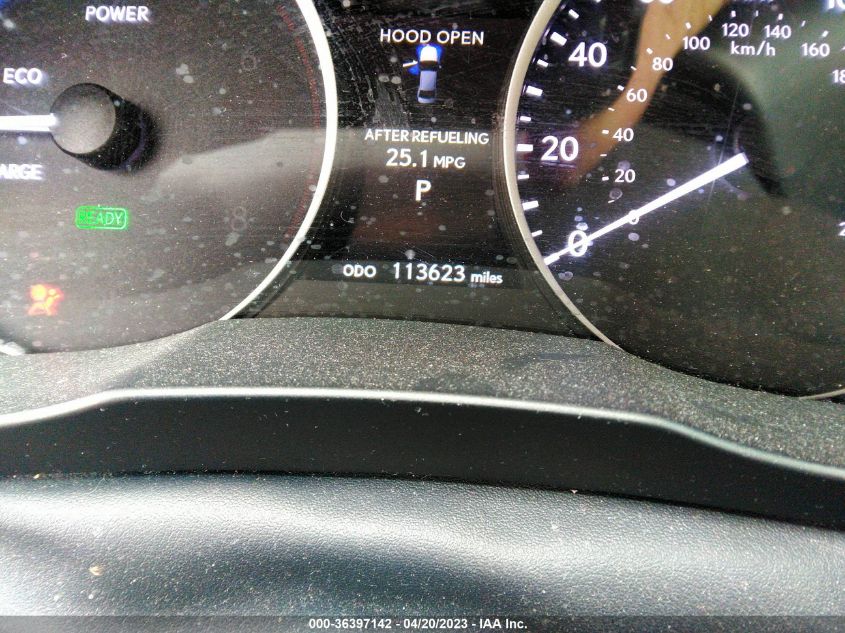 2013 LEXUS ES 300H HYBRID JTHBW1GG4D2006778