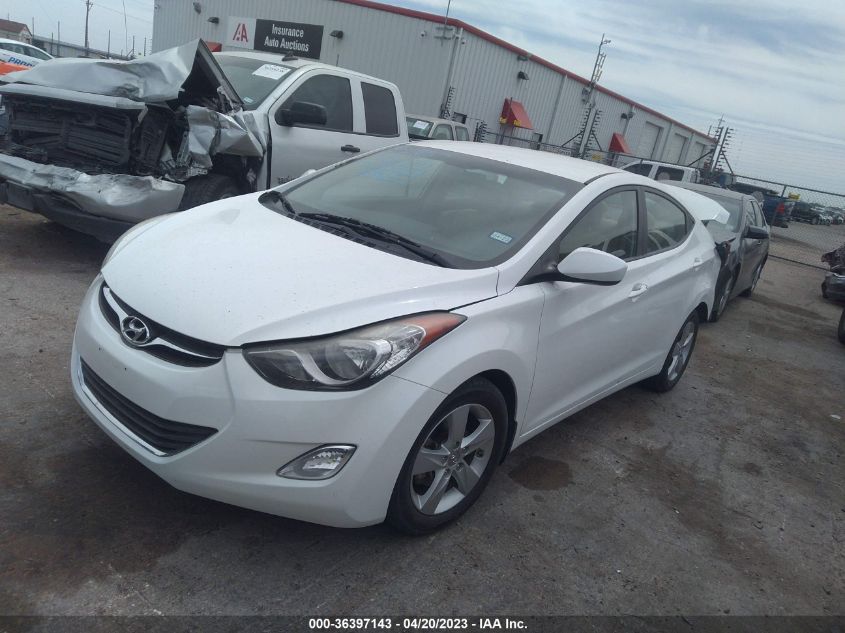 2013 HYUNDAI ELANTRA GLS - 5NPDH4AE2DH409427