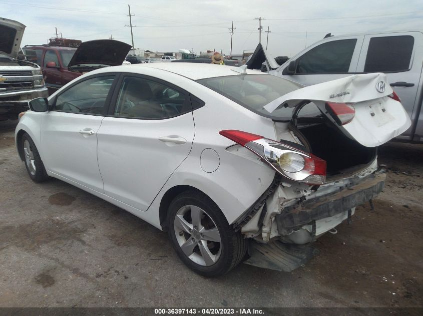 2013 HYUNDAI ELANTRA GLS - 5NPDH4AE2DH409427