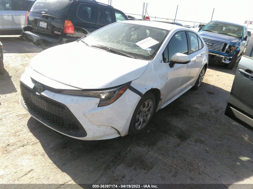 2021 TOYOTA COROLLA LE - 5YFEPMAE8MP185607