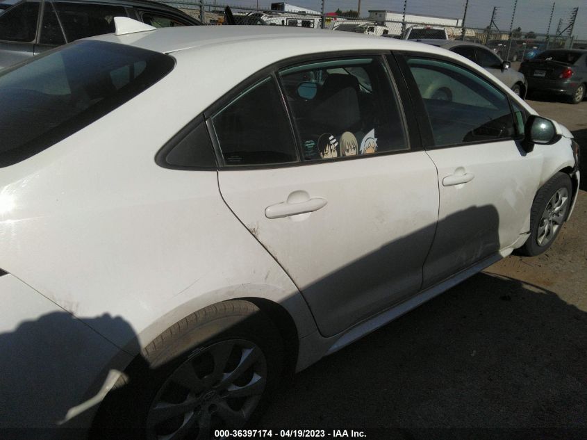 2021 TOYOTA COROLLA LE - 5YFEPMAE8MP185607