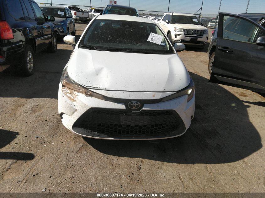 2021 TOYOTA COROLLA LE - 5YFEPMAE8MP185607