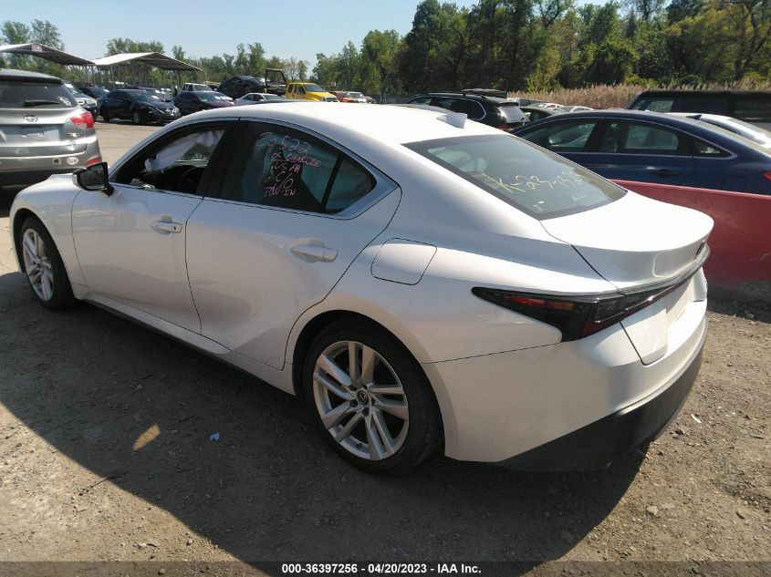 2021 LEXUS IS IS 300 - JTHA81F26M5043972