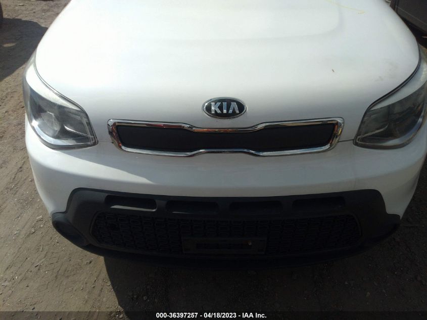 2016 KIA SOUL BASE - KNDJN2A24G7273154