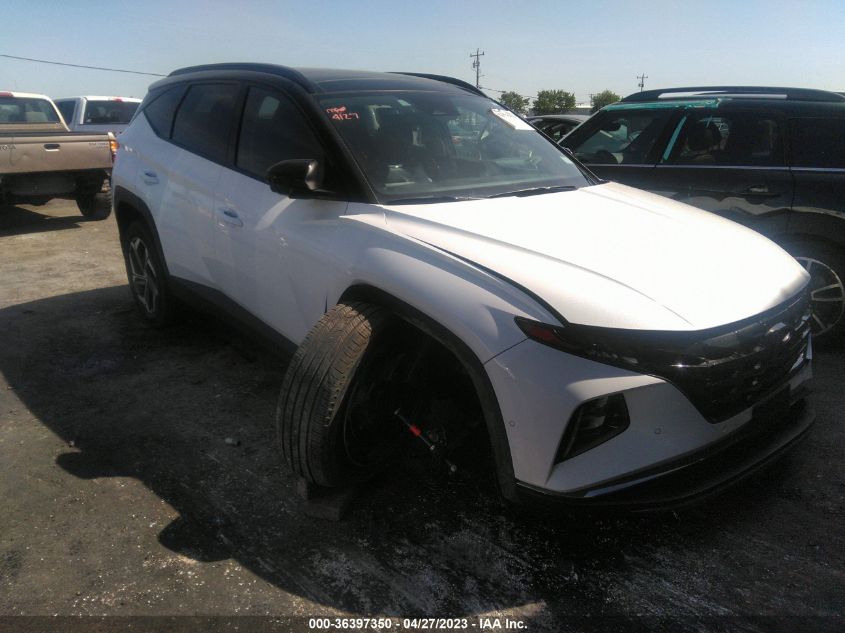 2022 HYUNDAI TUCSON HYBRID LIMITED - KM8JECA14NU041564