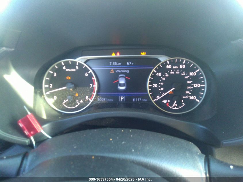2019 NISSAN ALTIMA 2.5 S - 1N4BL4BVXKN322513