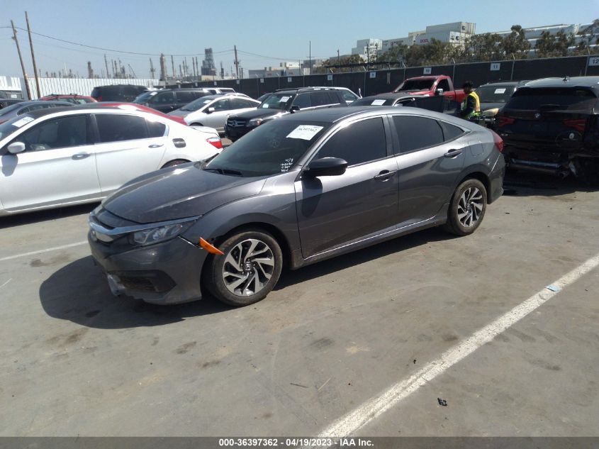 2017 HONDA CIVIC SEDAN EX - 19XFC2F73HE207406