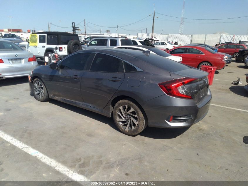 2017 HONDA CIVIC SEDAN EX - 19XFC2F73HE207406