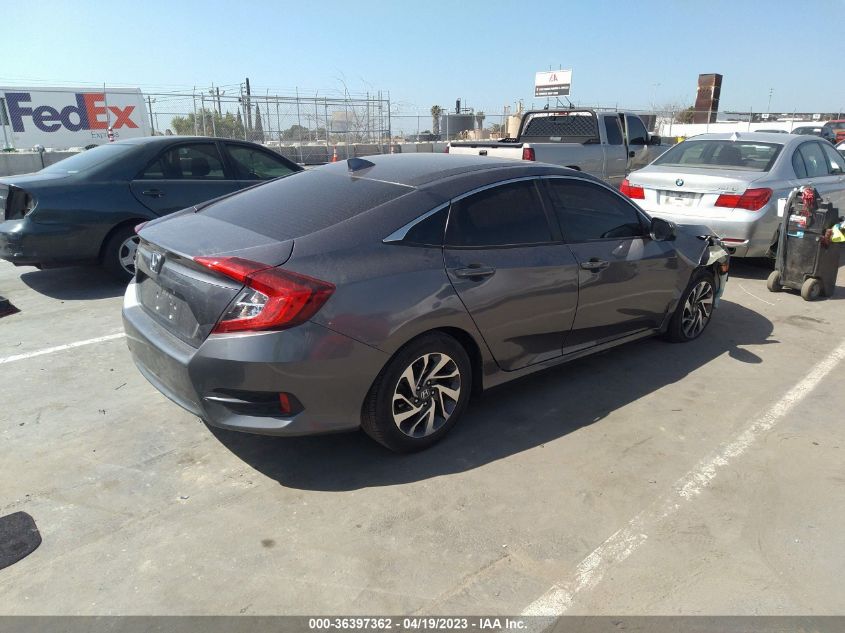 2017 HONDA CIVIC SEDAN EX - 19XFC2F73HE207406