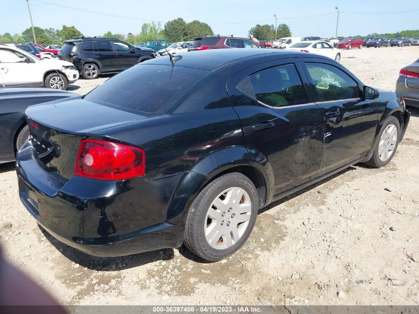 2013 DODGE AVENGER SE - 1C3CDZABXDN682551