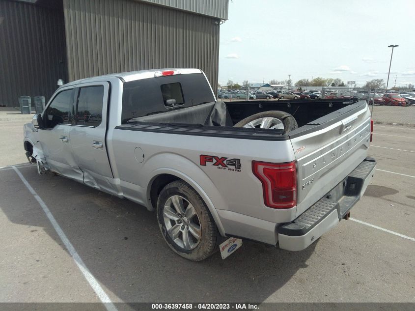 2016 FORD F-150 XLT/XL/LARIAT/PLATINUM - 1FTFW1EG7GFA00377