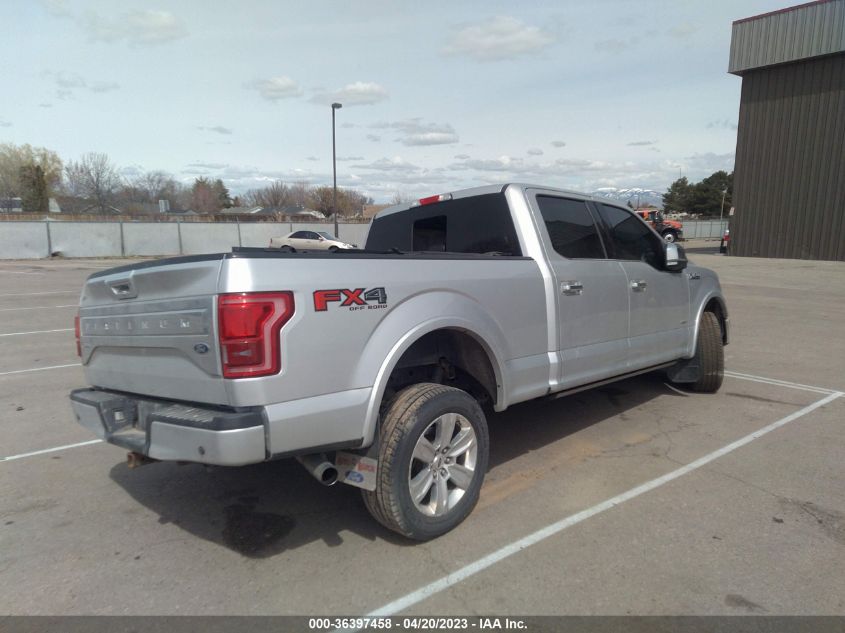 2016 FORD F-150 XLT/XL/LARIAT/PLATINUM - 1FTFW1EG7GFA00377