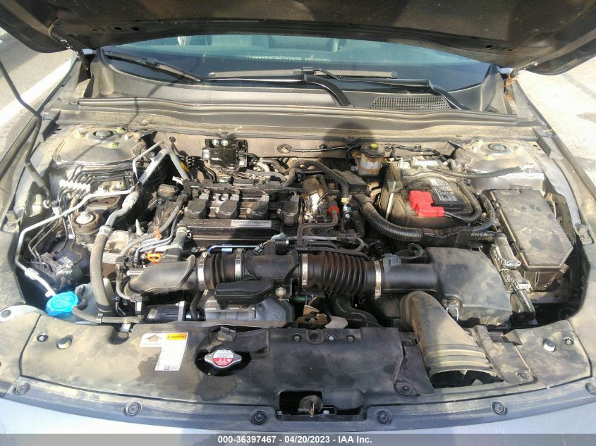 2019 HONDA ACCORD SEDAN EX-L 1.5T - 1HGCV1F53KA002198