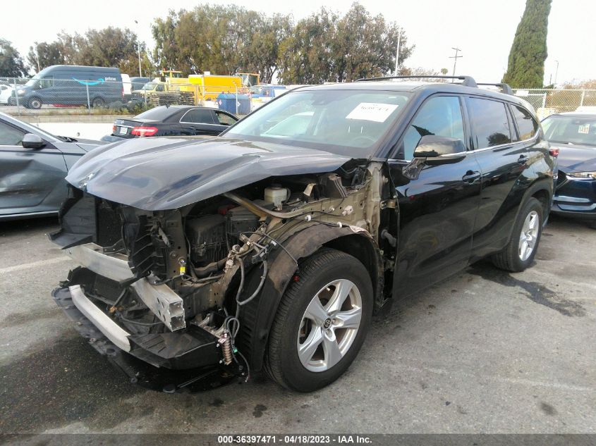 2020 TOYOTA HIGHLANDER L - 5TDCZRAH1LSA06874