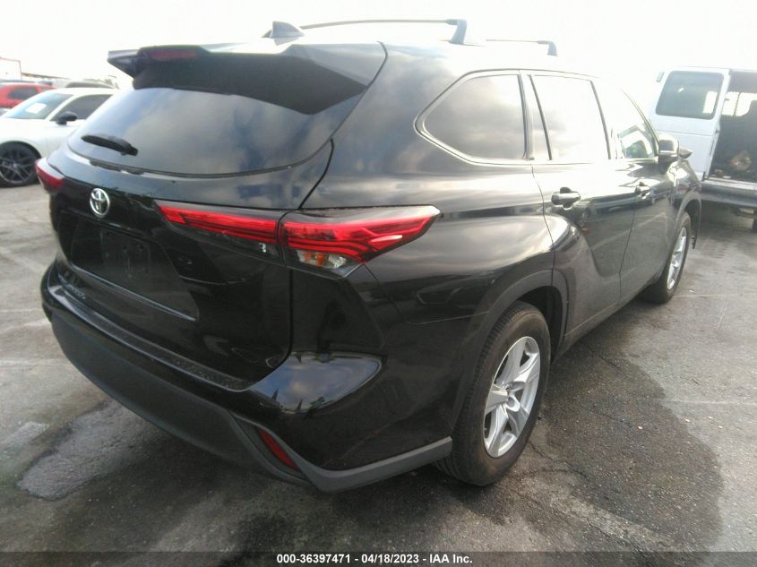2020 TOYOTA HIGHLANDER L - 5TDCZRAH1LSA06874