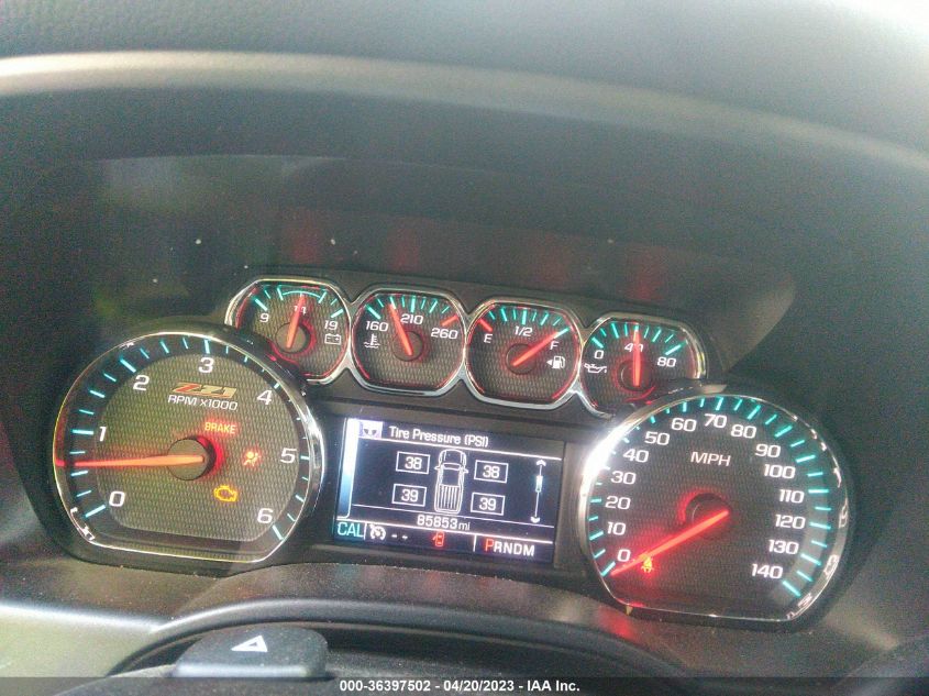 2016 CHEVROLET SILVERADO 1500 LTZ - 3GCUKSEC3GG366664