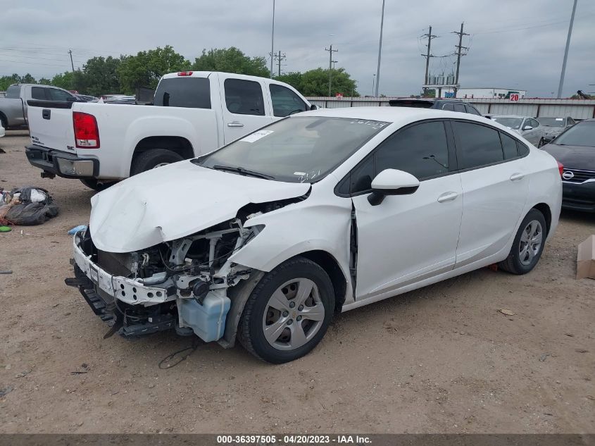 2018 CHEVROLET CRUZE LS - 1G1BC5SM1J7142131
