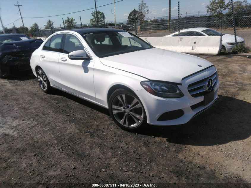 2016 MERCEDES-BENZ C-CLASS C 300 - 55SWF4JB3GU147245