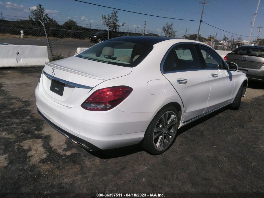 2016 MERCEDES-BENZ C-CLASS C 300 - 55SWF4JB3GU147245