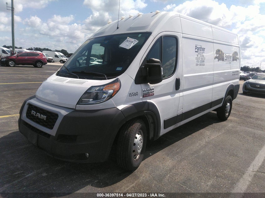 VIN 3C6LRVDG9ME513128 2021 RAM PROMASTER CARGO VAN