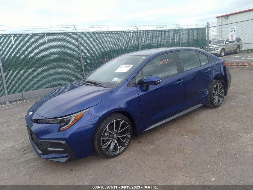 2022 TOYOTA COROLLA SE/SE NIGHTSHADE/APEX SE - 5YFS4MCE7NP126185