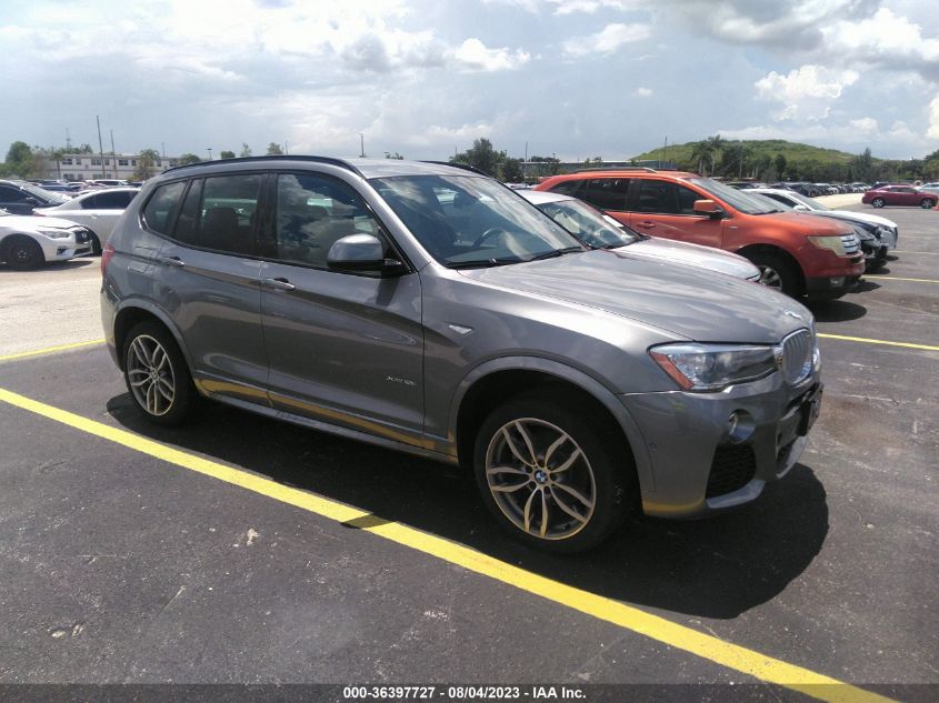 2017 BMW X3 XDRIVE28I - 5UXWX9C59H0T10501