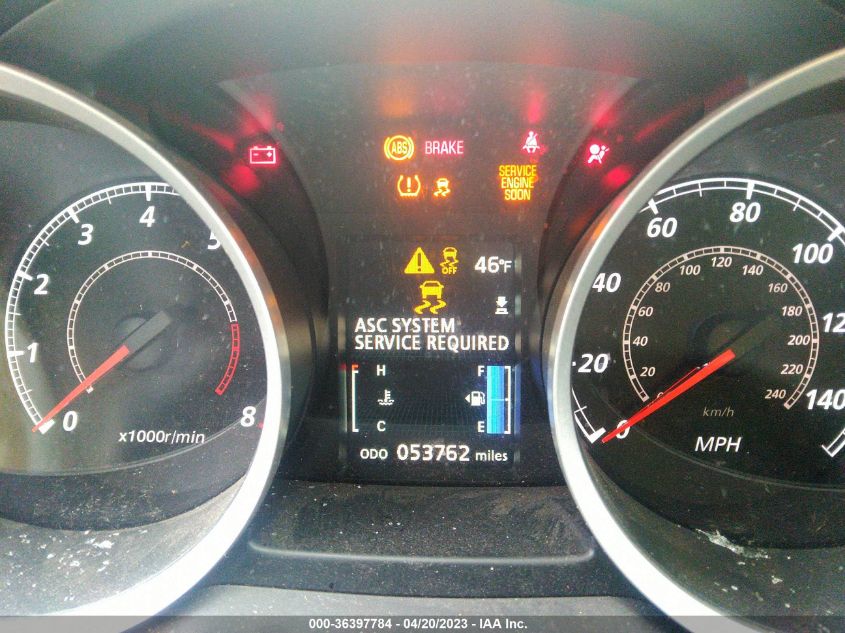 2016 MITSUBISHI LANCER GT - JA32U8FW7GU006080